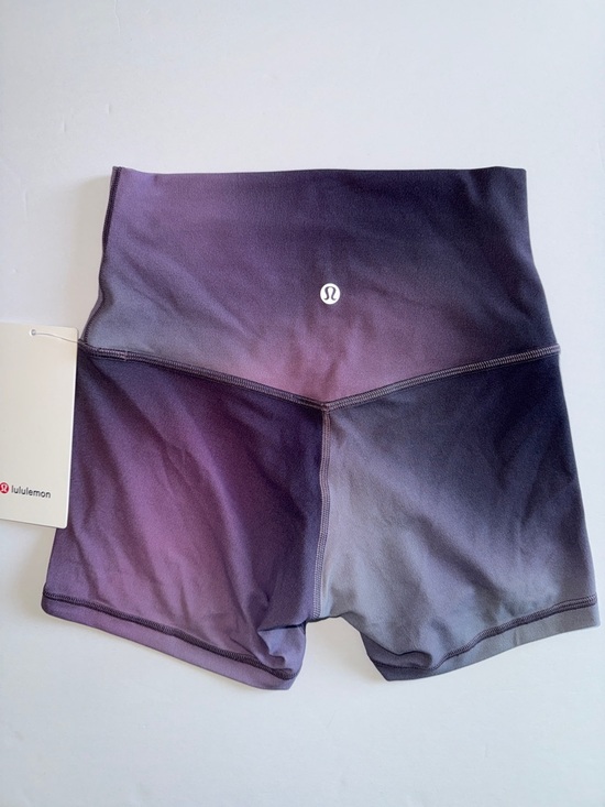lululemon athletica Pants - NWT Lululemon Align High-Rise Short 4" Aurora Haze Purple Multi Sz 4 Nulu Yoga